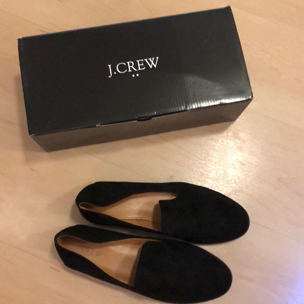 NWT J Crew Black Loafers